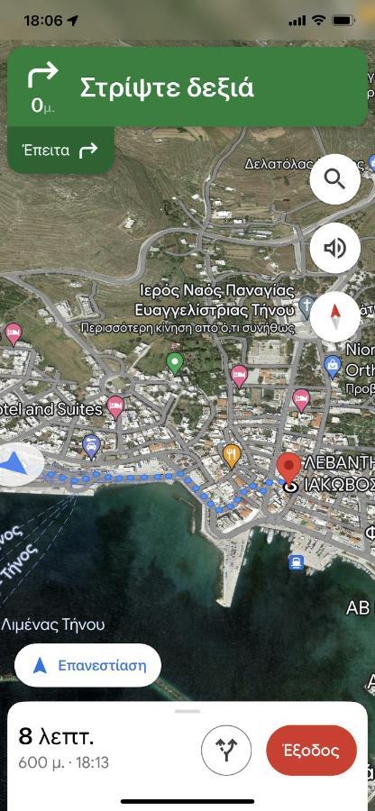 Iakovos' Luxury House Villa Tinos Bagian luar foto